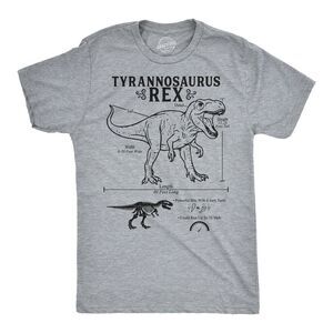 Mens Funny T Shirts Tyrannosaurus Rex Infographic Awesome Dino Tee For Men